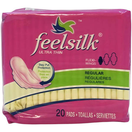 Feelsilk regular 20 pad pack